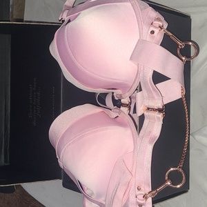 Honey Birdette Kukuro Bra in Blush 38DD